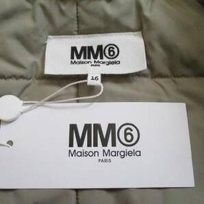 ☆MM6 Maison Margiela/エムエムシックス☆未使用 M60254 ボアロゴロングコート 16Y インディゴロングコート の画像7