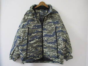 ☆＋phenix/プラスフェニックス☆未使用 GORE-TEX LABS カモ柄迷彩ダウンジャケットサイズ：L 防寒 防風 ミリタリーダウンジャケット