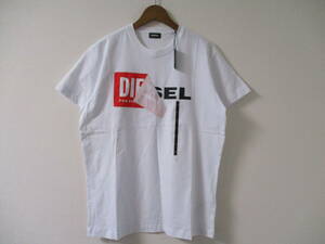 ☆DIESEL/ディーゼル☆未使用 T-DIEGO-QA フロントロゴ半袖Tシャツ サイズ：L