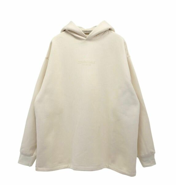 ESSENTIALS HOODIE / EGG SHELL