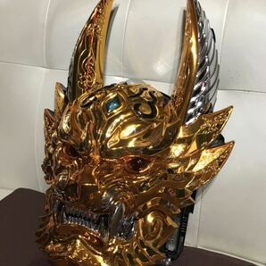 即決価格！信工房 牙狼 役物 翔フェイス オブ ガロ 大型フェイス GARO LED点灯！家庭用コンセント仕様！インテリアに！フィギュア！！の画像9