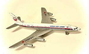 Lintoy製 JAL ダグラスDC-8-61（JA8041）ダイキャストモデル　昭和レトロ！　車輪出し入れ可！