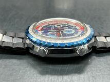 ★希少★SORNA(ソルナ) WATCH Chrono(クロノ) ワールドタイム デイト 手巻き 17石 稼働品 動作確認済み_画像3