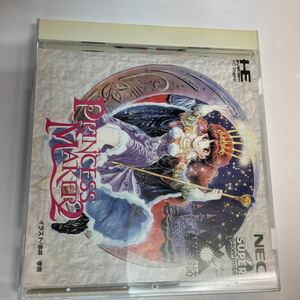 中古★PCエンジンスーパーCDソフト　プリンセスメーカー2　説明書付　帯なし