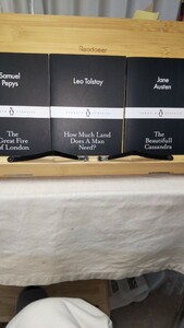 英文学の楽しみ 「Jane Austen 」「Leo Tolstoy」「Samuel Pepys」 Penguin Little Black Classics