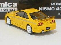 NISMO 400R（黄）LV-N305a【トミーテック社1/64ミニカー】【トミカの時】_画像2