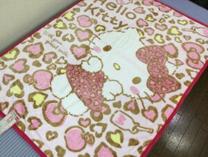 ◆訳あり★300円スタ～ト◆かわいい★キティちゃんのハーフ毛布◆約100×140㎝◆アニマルハーフ★手洗いＯＫ！！