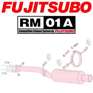 FUJITSUBO RM-01Aマフラー TA-GGAインプレッサスポーツワゴンWRX H14/11～H16/6