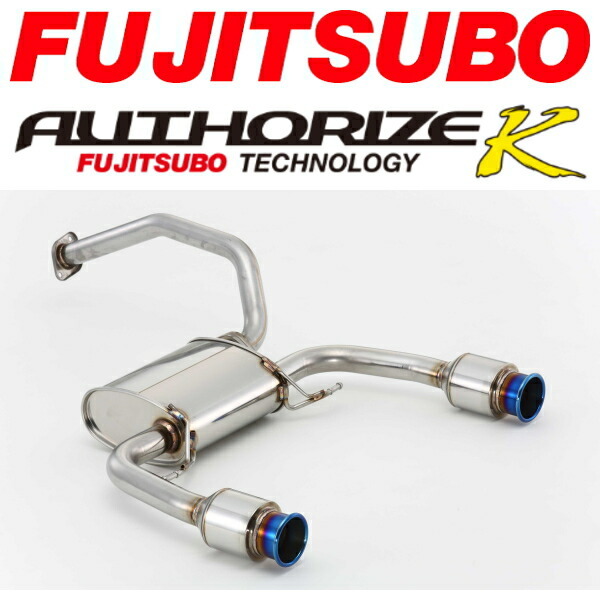 FUJITSUBO オーソライズKマフラー 3BA-LA400AコペンGR SPORT BGテールエンド R1/10~