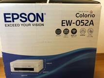 送料込★EPSON★インクジェットプリンター/複合機★EW-052A★新品保証付★インク欠品★★★_画像2