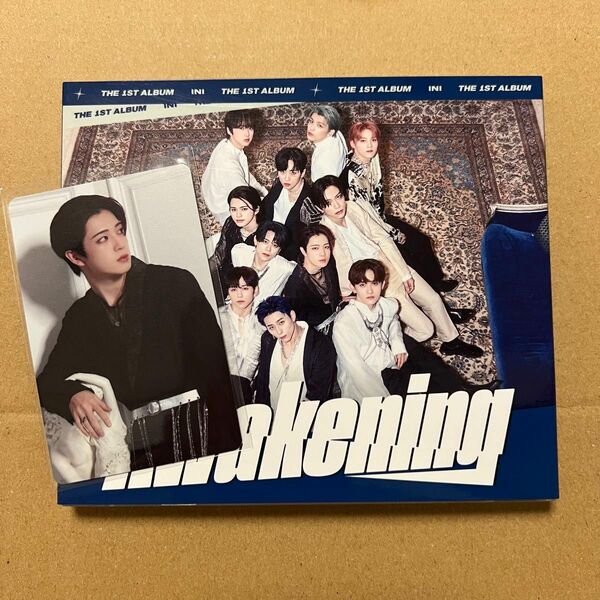 INI 1st ALBUM『Awakening』CD ＋ 佐野雄大 トレカ 