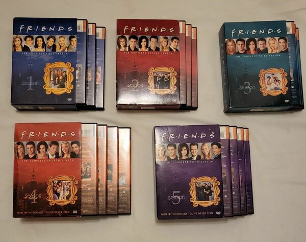 FRIENDS フレンズ DVD 全巻　リージョン２&3 海外ドラマ