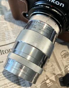 【大口径ポートレートレンズ】Canonキャノン レンズ セレナー SERENAR 85mm f1.9 L39 中望遠 ライカL スクリューマウント 作例あり
