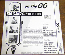 Big Sandy And The Fly-Rite Trio - On The Go - LP / Hold Me,Thru Dreamin',Hi-Billy Music,Steady Baby,ロカビリー,No Hit Records,UK_画像3