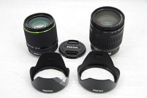 ★ジャンク★ペンタックス smc PENTAX-DA 1:4 17-70mm AL SDM + 18-135mm ED AL DC WR