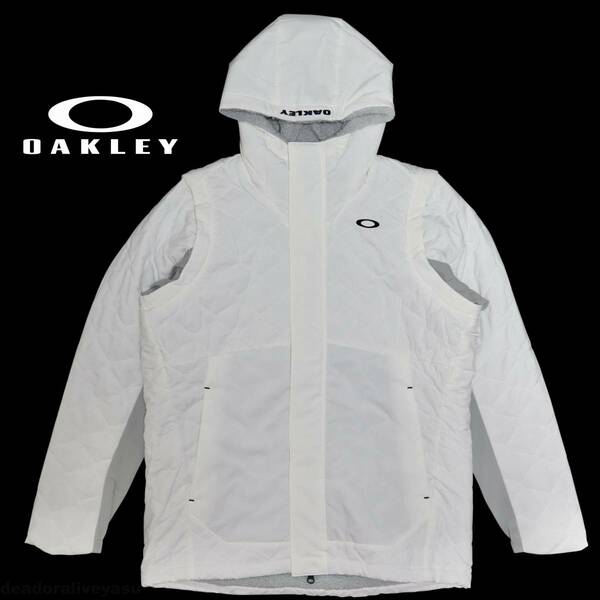 ■【XL】秋冬 定価19,800円 OAKLEY オークリー GOLF 保温 防風 中綿 キルティング ジャケット■