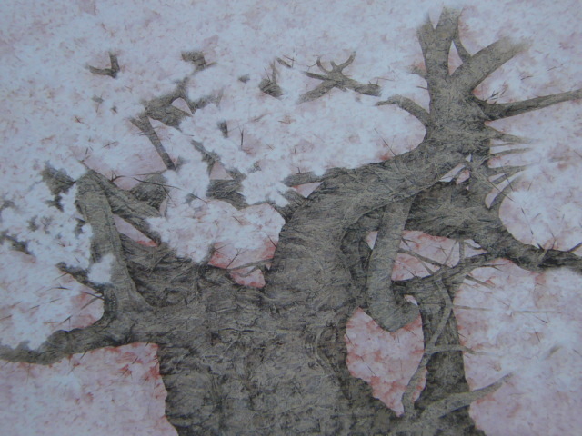 शिगेआकी कुरोमित्सु, [वृक्ष का इतिहास], फ़्रेमिंग कला के एक दुर्लभ संग्रह से, सौंदर्य उत्पाद, नया फ्रेम शामिल, आंतरिक भाग, वसंत, चेरी ब्लॉसम, जापानी चित्रकार, चित्रकारी, तैल चित्र, प्रकृति, परिदृश्य चित्रकला