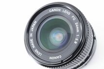 ■美品■CANON NEW FD 24mm F2.8■F225 キャノン_画像9