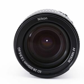 ■美品■NIKON AF NIKKOR 28-200mm F3.5-5.6 G ED ブラック■F278 ニコンの画像3