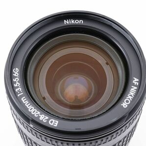 ■美品■NIKON AF NIKKOR 28-200mm F3.5-5.6 G ED ブラック■F278 ニコンの画像10