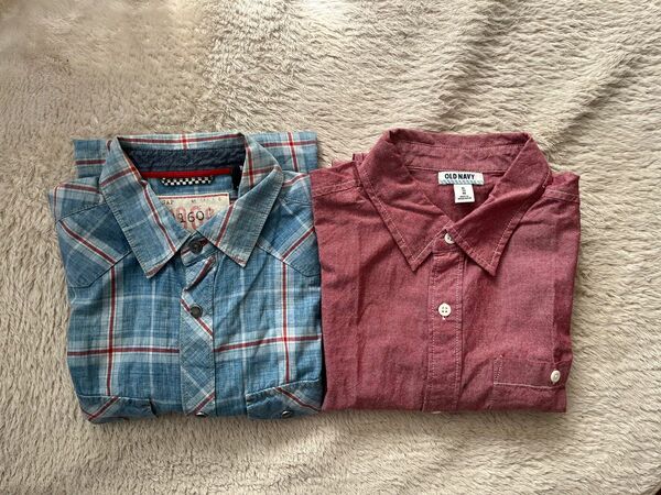 OLD NAVY GAP シャツ　チェックシャツ　 長袖シャツ　アメカジ　古着