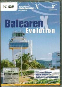 新品 Balearic Islands X Evolution (FSX/FSX:SE) バレアレス諸島 アドオンソフト