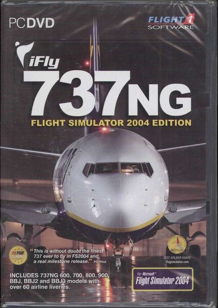 新品 iFly 737NG Flight Simulator 2004 アドオンソフト