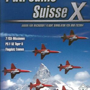 新品 Patrouille Suisse (FSX/FS2004) パトルイユ・スイス アドオンソフト