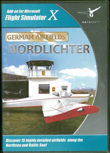 新品 German Airfields 2 - Nordlichter (FSX) ドイツ 15空港 アドオンソフト