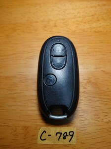 C-789 日産 ニッサン スマートキー 型番　007YUUL0212 G8D-545S-KEY ルークス 　3つボタン（左側スライドドア）　匿名配送