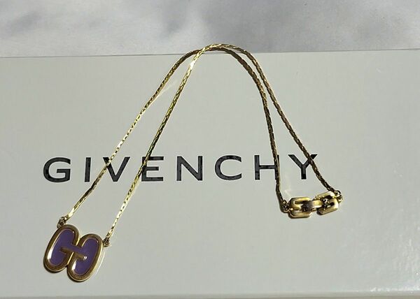 ◆GIVENCHY ジバンシィ◆GGロゴ ネックレス ゴールドカラー