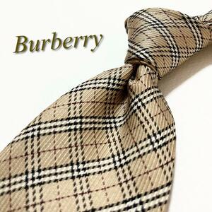  очень редкий *[ превосходный товар ]BURBERRY Burberry London галстук noba в клетку Италия производства мужской костюм ja карта высокий бренд высококлассный Logo 