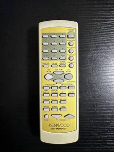 ◆KENWOOD ケンウッド オーディオリモコン　RC-MDX0101◆