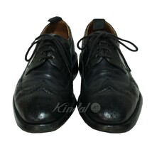 TRICKER’S トリッカーズ ロング ウィングチップ レザー シューズ 8081000043398_画像2