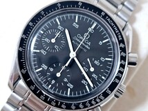 1円スタート☆OMEGA オメガ SPEEDMASTER スピードマスター【3510-50】紳士用高級機械式腕時計 AUTOMATIC 純正ブレス_画像1