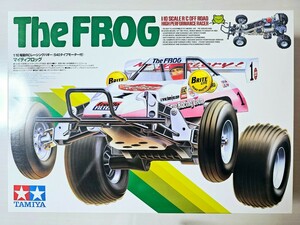 新品！未組立品☆TAMIYA 1/10 電動RCレーシングバギー(540タイプモーター付) マイティフロッグ The FROG ITEM58354 