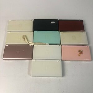 Y8-006 DS Lite ライト 10台 ジャンクセット レッド ホワイト ブラック グリーン 限定色？ 愛知 80サイズ