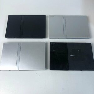 Y8-022 PS2 薄型 ブラック シルバー SCPH-70000 77000 90000 ４台 ジャンク品 愛知 80サイズ