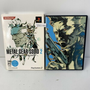 PS2 METALGEARSOLID2SONSOFLIBERTY 【動作確認済】 【送料一律500円】 2311-042