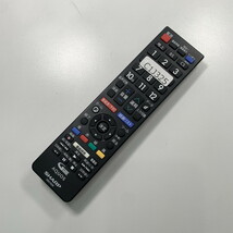 C1J325 【送料１８５円】 TV リモコン / シャープ SHARP GB278SB 動作確認済み★即発送★ テレビ_画像2