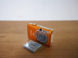 ☆【1F0209-34】 Canon キヤノン コンパクトデジタルカメラ PC1355 BATTERY PACK NB-6L IXY DIGITAL ジャンク