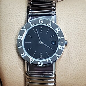 【電池交換済み】BVLGARI ブルガリ　トゥボガス腕時計　レディースSS　クオーツ　（15）