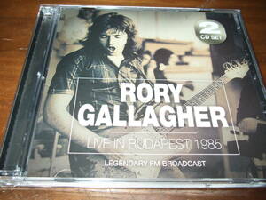 Rory Gallagher《 Live in Budapest 85 》★発掘ライブ２枚組