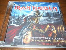 Iron Maiden《 Definitive Paris 93 》★ライブ２枚組_画像1