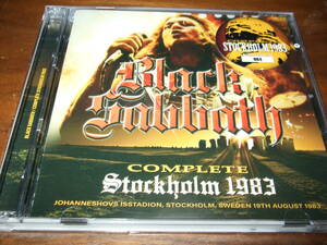 Black Sabbath《 Complete Stockholm 83 》★ライブ２枚組