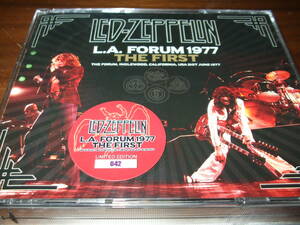 Led Zeppelin《 LA FORUM 77 The First 》★ライブ3枚組