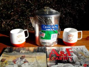 入手困難★シュリンク未開封【MetalWare】お宝Open Country CAMP PERK 9-12 cup★稀少Made in U.S.A.♪