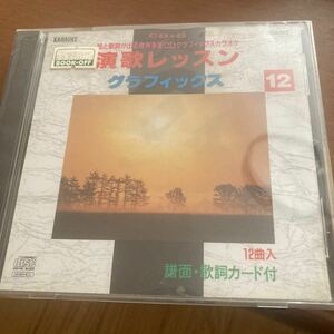 CD+G 絵と歌詞が出る音声多重カラオケ 演歌レッスングラフィックス　譜面　歌詞カード付