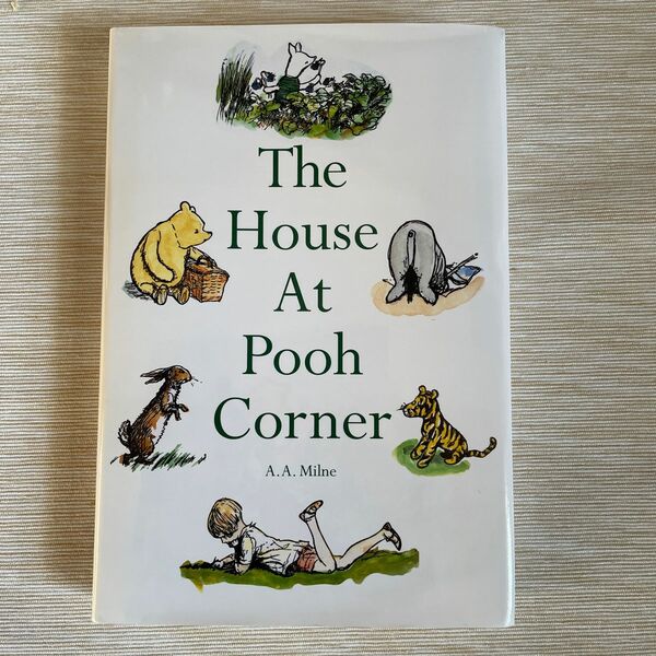 The house at pooh corner A.A.Milne 洋書