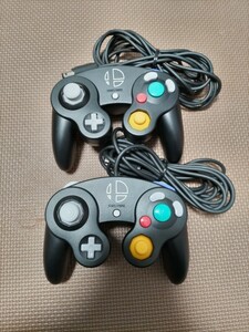 GAMECUBE ゲームキューブ コントローラ スマブラブラック Nintendo ニンテンドースイッチ スマブラ 接続タップ Nintendo Switch 任天堂 GC 